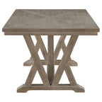 Cornelia Rectangular 82-inch Dining Table Coastal Grey