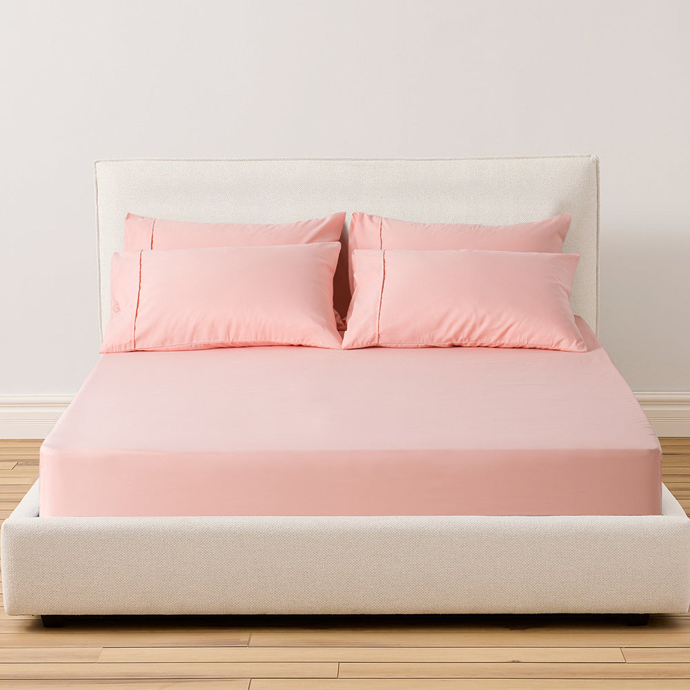 Kasentex Lightweight Sheet Set Twin/Full/Queen/King - Breathable Deep Pocket Bed Sheets with Pillowcases