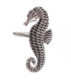 fenncostyles.com Decorative Coastal Sea Creatures Design Napkin Rings - Set of 4 (Sea Creatures)