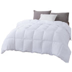 Kasentex Reversible All-Season Comforter Twin/Queen/King - Cozy Down Alternative Bedding