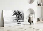 Palm Trees Glass Wall Art