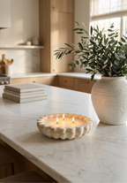 Fluted Candle Bowl