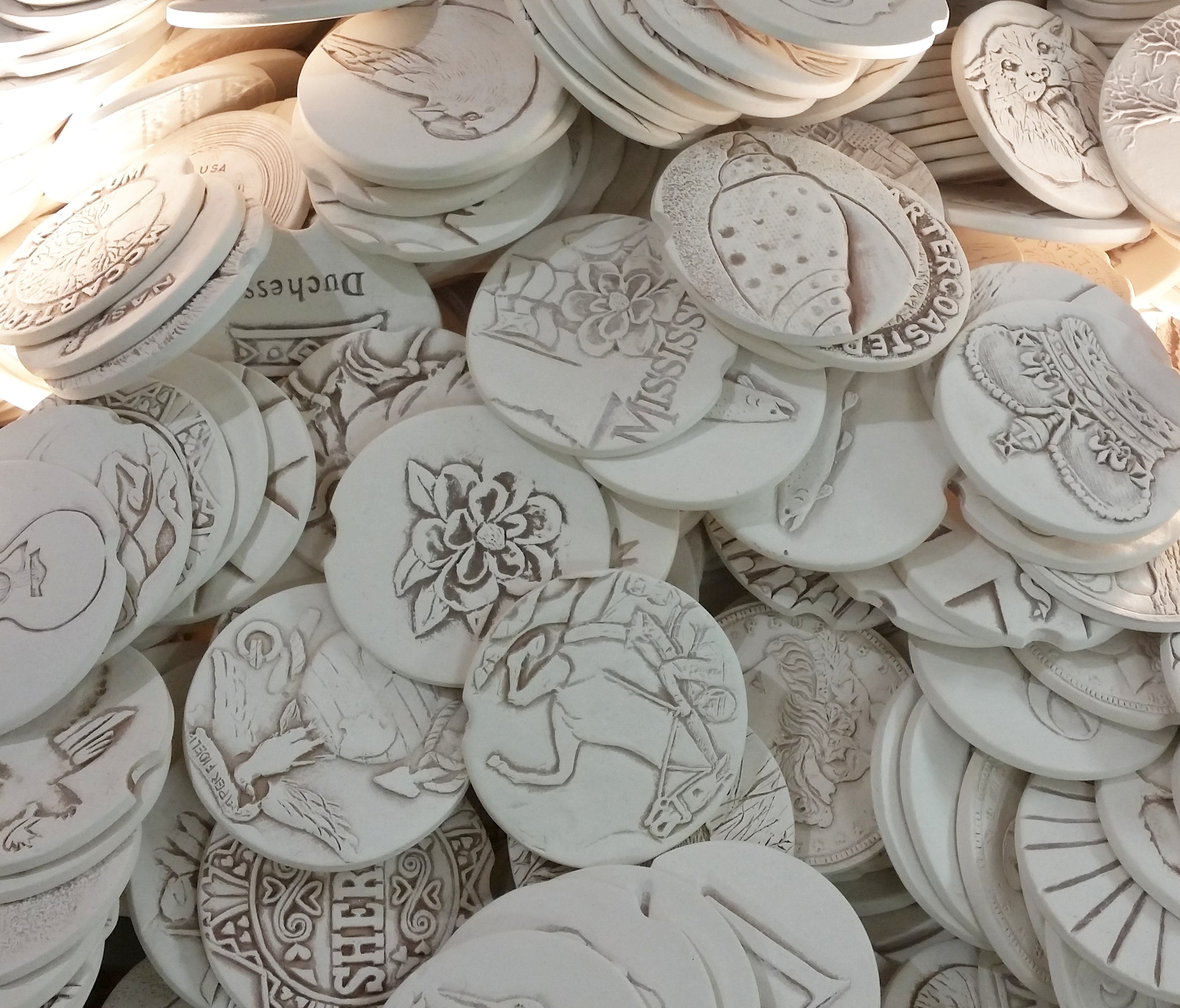 Pelican Car Coasters