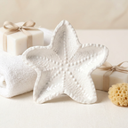 Starfish Catchall Tray, Gypsum White 4"