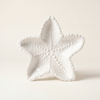Starfish Catchall Tray, Gypsum White 4"