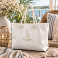 The Cozy Pelican Coastal Escape Weekender Tote